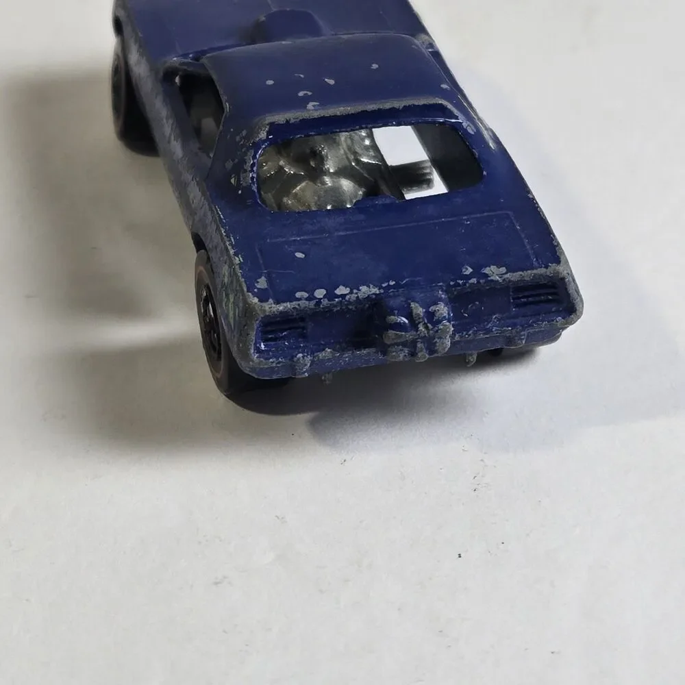 Hot Wheels Redline 1974 Flying Colors Top Eliminator Funny Car Blue Cuda